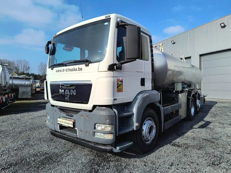 MAN TGS 26.360 15000L INSULATED INOX TANK - 1 COMP - INTARDER - Camion citerne: photos 1 MAN TGS 26.360 15000L INSULATED INOX TANK - 1 COMP - INTARDER - Camion citerne: photos 1
