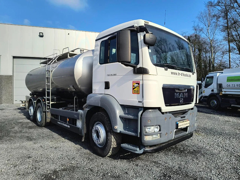 MAN TGS 26.360 15000L INSULATED INOX TANK - 1 COMP - INTARDER - Camion citerne: photos 3 MAN TGS 26.360 15000L INSULATED INOX TANK - 1 COMP - INTARDER - Camion citerne: photos 3