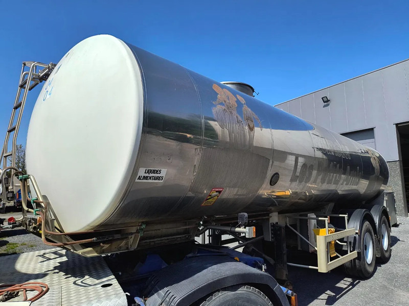 Magyar 25000L INSULATED INOX TANK - PUMP - Semi-remorque citerne: photos 1 Magyar 25000L INSULATED INOX TANK - PUMP - Semi-remorque citerne: photos 1