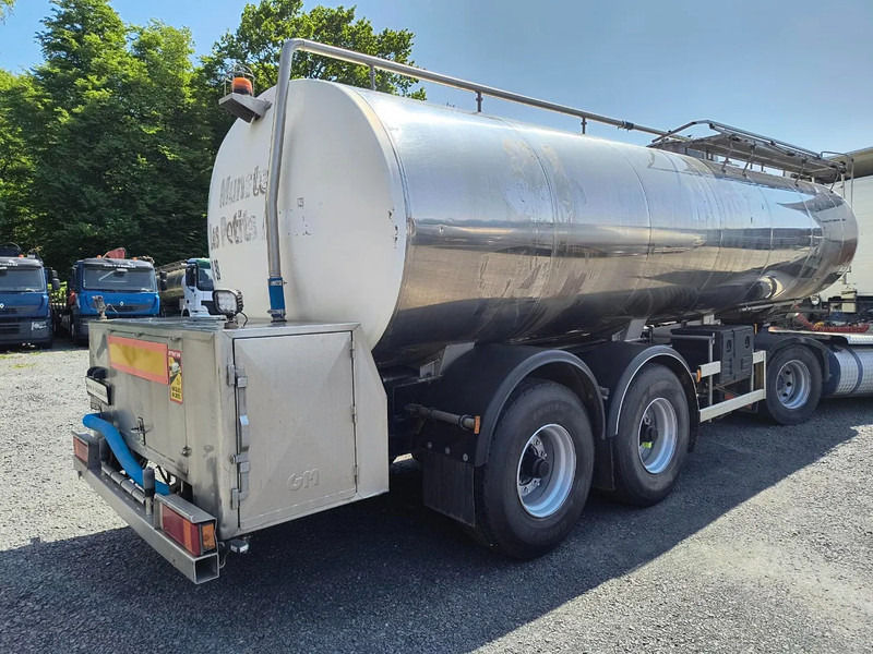 Magyar 25000L INSULATED INOX TANK - PUMP - Semi-remorque citerne: photos 4 Magyar 25000L INSULATED INOX TANK - PUMP - Semi-remorque citerne: photos 4