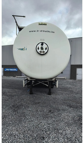 Magyar TANK IN STAINLESS STEEL 4 COMPARTIMENTS INSULATED 30500L - Semi-remorque citerne: photos 2 Magyar TANK IN STAINLESS STEEL 4 COMPARTIMENTS INSULATED 30500L - Semi-remorque citerne: photos 2