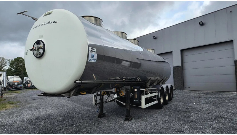 Magyar TANK IN STAINLESS STEEL 4 COMPARTIMENTS INSULATED 30500L - Semi-remorque citerne: photos 1 Magyar TANK IN STAINLESS STEEL 4 COMPARTIMENTS INSULATED 30500L - Semi-remorque citerne: photos 1