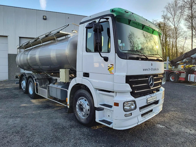 Mercedes-Benz Actros 2536 15500L INSULATED INOX TANK - 1 COMP - Camion citerne: photos 3 Mercedes-Benz Actros 2536 15500L INSULATED INOX TANK - 1 COMP - Camion citerne: photos 3