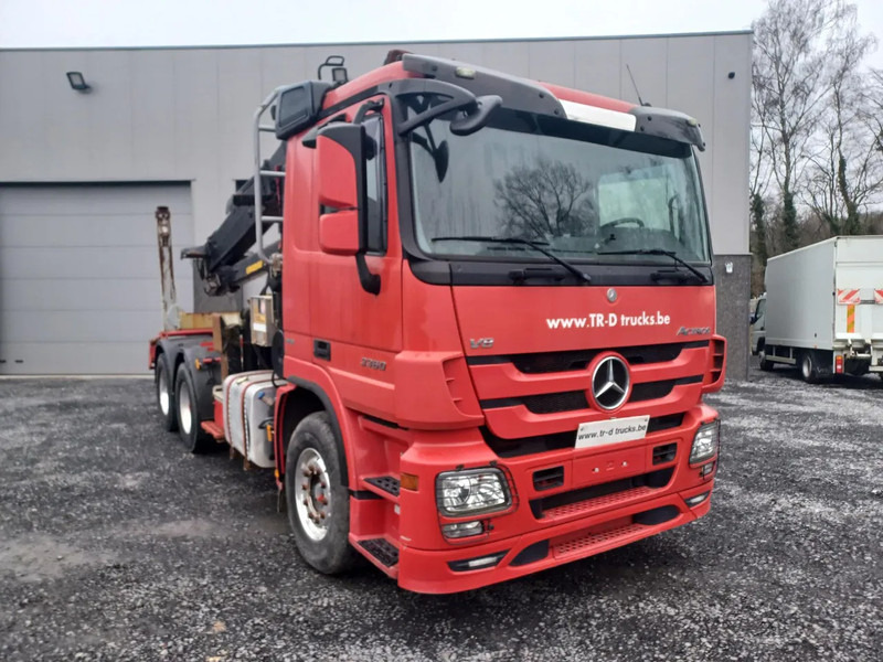 Mercedes-Benz Actros 3360 V8 avec GRUE HIAB 251S80 - 6X4 - V8 - Camion grumier, Camion grue: photos 1 Mercedes-Benz Actros 3360 V8 avec GRUE HIAB 251S80 - 6X4 - V8 - Camion grumier, Camion grue: photos 1