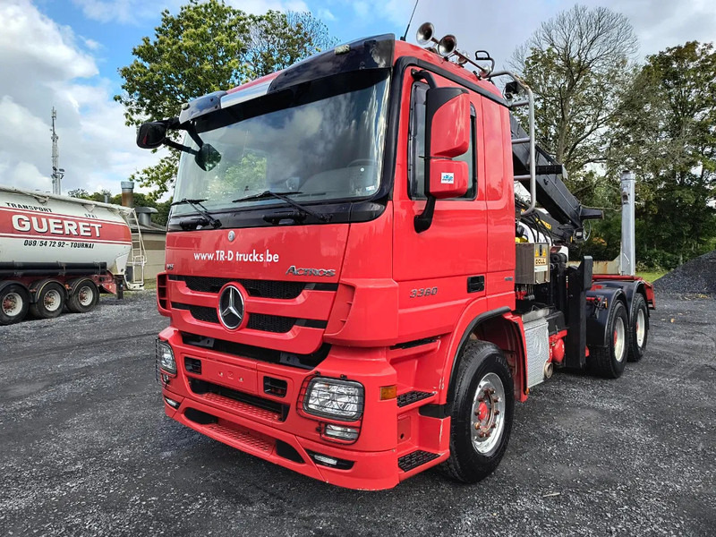 Mercedes-Benz Actros 3360 V8 avec GRUE HIAB 251S80 - 6X4 - V8 - Camion grumier, Camion grue: photos 3 Mercedes-Benz Actros 3360 V8 avec GRUE HIAB 251S80 - 6X4 - V8 - Camion grumier, Camion grue: photos 3