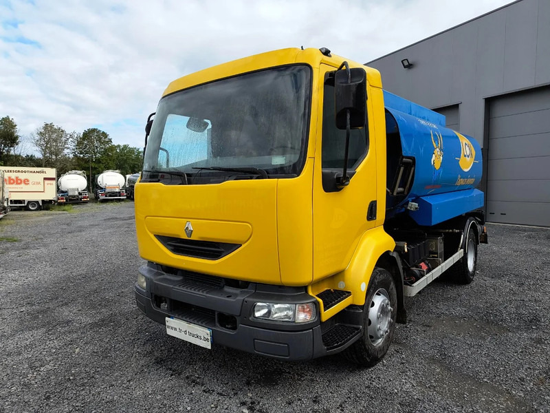 Renault Midlum 220 10500L FUEL / CARBURANT - 4 COMP/A LAMES - Camion citerne: photos 1 Renault Midlum 220 10500L FUEL / CARBURANT - 4 COMP/A LAMES - Camion citerne: photos 1