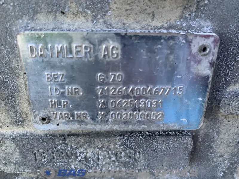 Mercedes-Benz Atego Mercedes G70-6 Powershift 3 Versnellingsbak A 001 260 36 00 - Boîte de vitesse pour Camion: photos 5 Mercedes-Benz Atego Mercedes G70-6 Powershift 3 Versnellingsbak A 001 260 36 00 - Boîte de vitesse pour Camion: photos 5