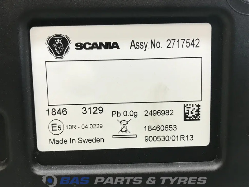 Scania S-Serie NextGen - Panel de instrumentos pour Camion: photos 3 Scania S-Serie NextGen - Panel de instrumentos pour Camion: photos 3