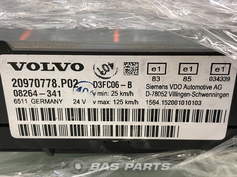 Volvo FE - Panel de instrumentos pour Camion: photos 3 Volvo FE - Panel de instrumentos pour Camion: photos 3