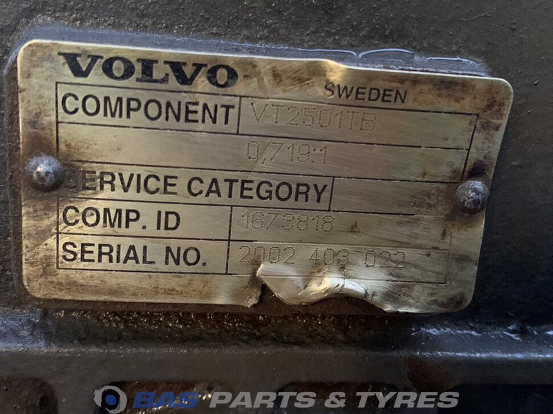 Volvo FM2 VT2501TB-B Tussenbak 1673806 - Boîte de vitesse pour Camion: photos 5 Volvo FM2 VT2501TB-B Tussenbak 1673806 - Boîte de vitesse pour Camion: photos 5