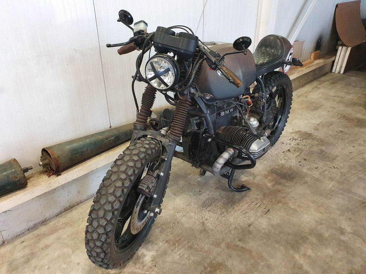 BMW R80RT Cafer Racer motorfiets - Motocyclette: photos 2 BMW R80RT Cafer Racer motorfiets - Motocyclette: photos 2