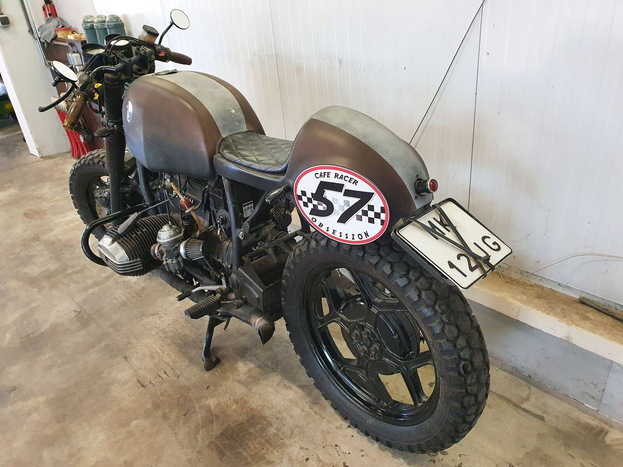 BMW R80RT Cafer Racer motorfiets - Motocyclette: photos 3 BMW R80RT Cafer Racer motorfiets - Motocyclette: photos 3