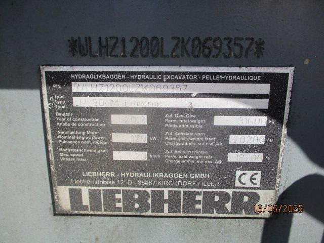 LIEBHERR LH30 M - Pelle de manutention: photos 3 LIEBHERR LH30 M - Pelle de manutention: photos 3
