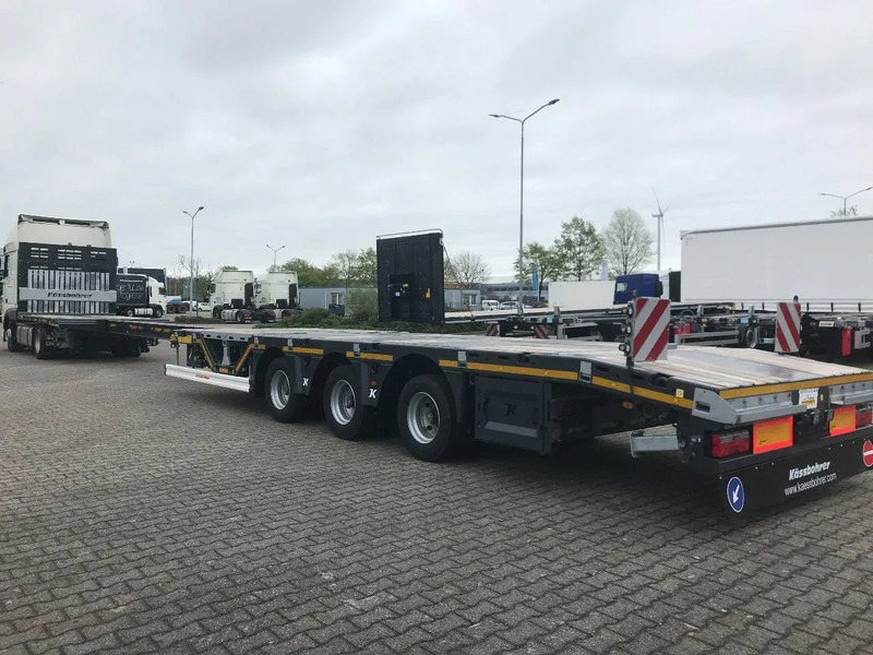 Kässbohrer SPA MR 3 / 1N - 18 / 27 Uitschuifbare MEGA oplegger met wieluitsparingen - Semi-remorque plateau: photos 2 Kässbohrer SPA MR 3 / 1N - 18 / 27 Uitschuifbare MEGA oplegger met wieluitsparingen - Semi-remorque plateau: photos 2