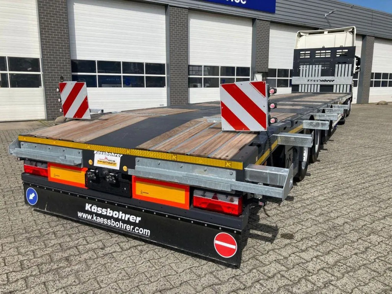 Crédit-bail Kässbohrer SPS HM 3 / 0N - 18 / 27 Vlakke mega trailer met liftas, 18x rongen en kist voor de oprijplaten Kässbohrer SPS HM 3 / 0N - 18 / 27 Vlakke mega trailer met liftas, 18x rongen en kist voor de oprijplaten: photos 13