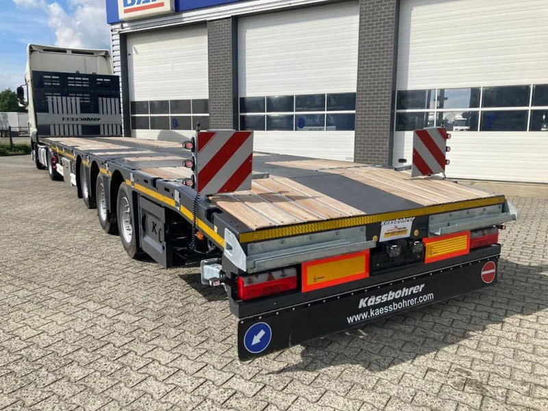 Crédit-bail Kässbohrer SPS HM 3 / 0N - 18 / 27 Vlakke mega trailer met liftas, 18x rongen en kist voor de oprijplaten Kässbohrer SPS HM 3 / 0N - 18 / 27 Vlakke mega trailer met liftas, 18x rongen en kist voor de oprijplaten: photos 12