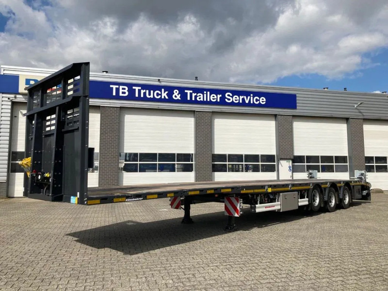 Crédit-bail Kässbohrer SPS HM 3 / 0N - 18 / 27 Vlakke mega trailer met liftas, 18x rongen en kist voor de oprijplaten Kässbohrer SPS HM 3 / 0N - 18 / 27 Vlakke mega trailer met liftas, 18x rongen en kist voor de oprijplaten: photos 6