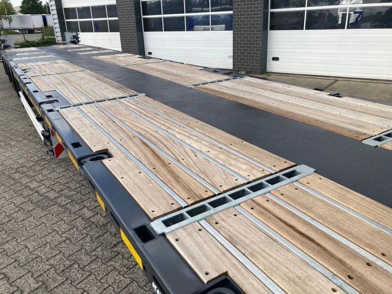 Crédit-bail Kässbohrer SPS HM 3 / 0N - 18 / 27 Vlakke mega trailer met liftas, 18x rongen en kist voor de oprijplaten Kässbohrer SPS HM 3 / 0N - 18 / 27 Vlakke mega trailer met liftas, 18x rongen en kist voor de oprijplaten: photos 16
