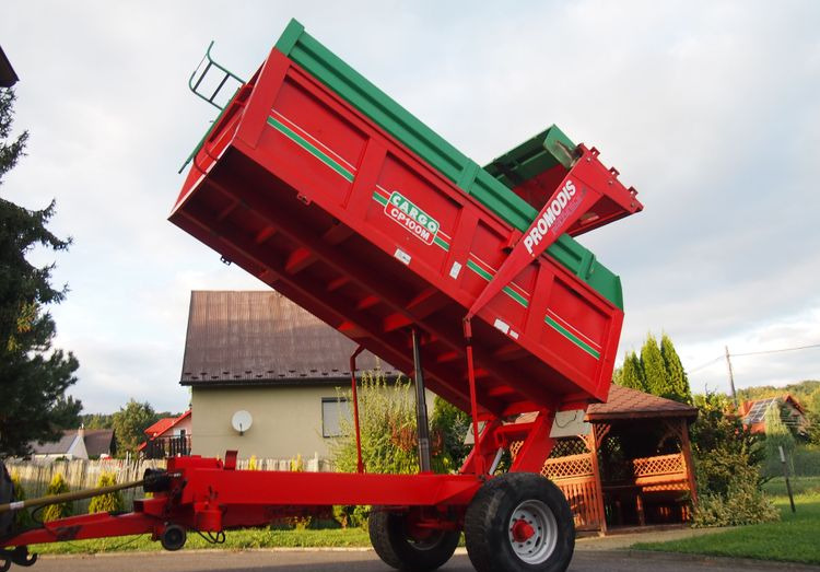 Przyczepa Cargo CP100M 2000 Przyczepa rolnicze wywrotka CARGO - Benne agricole: photos 1 Przyczepa Cargo CP100M 2000 Przyczepa rolnicze wywrotka CARGO - Benne agricole: photos 1