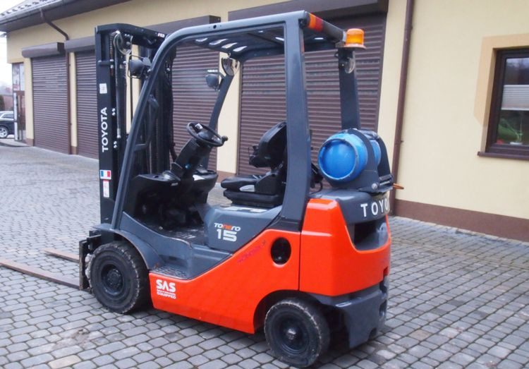 Wózek widłowy Toyota 8FGF15 2018 TRIPLEX system SAS (blokowanie tylnej osi) - Chariot élévateur à gaz: photos 4 Wózek widłowy Toyota 8FGF15 2018 TRIPLEX system SAS (blokowanie tylnej osi) - Chariot élévateur à gaz: photos 4
