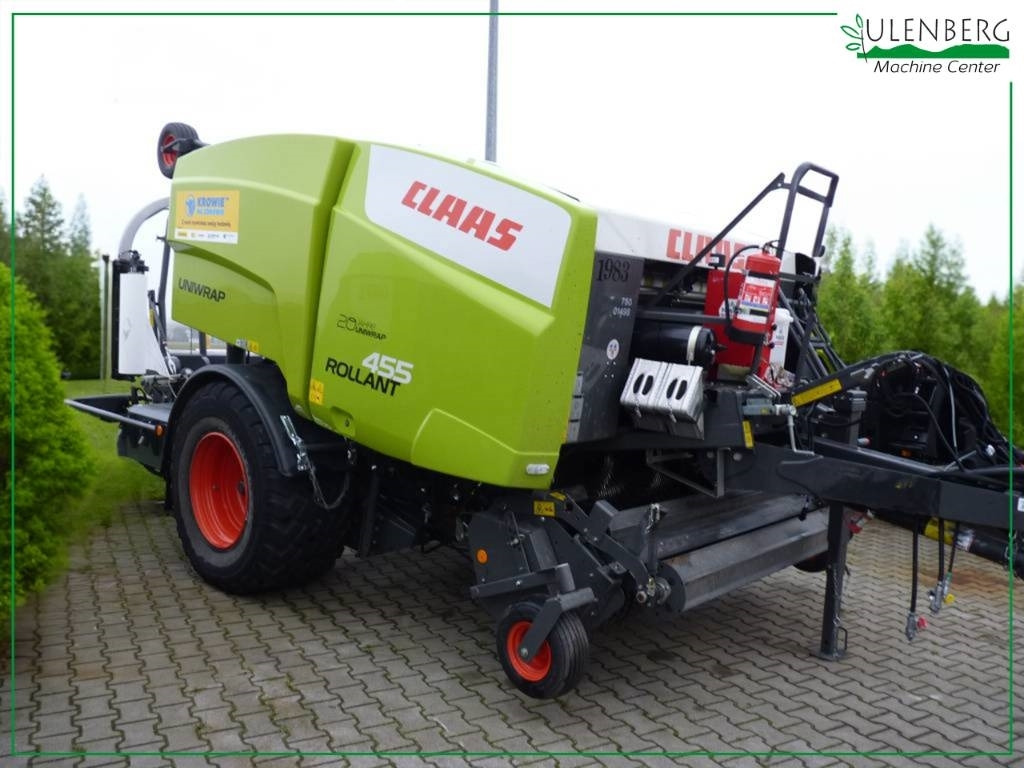 Claas ROLLANT 455 UNIWRAP - Presse à balles rondes: photos 1 Claas ROLLANT 455 UNIWRAP - Presse à balles rondes: photos 1