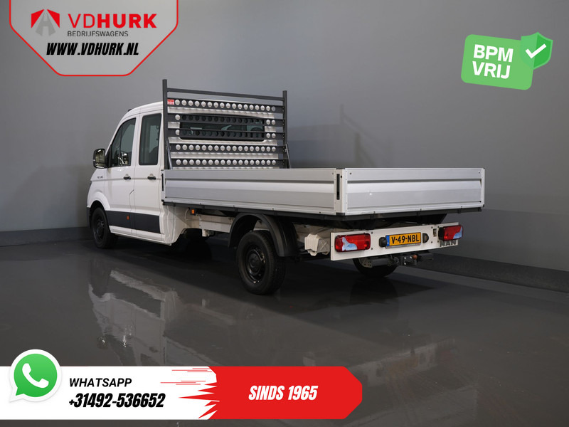 MAN TGE 3.180 DSG Aut. DC Dubbel Cabine BPM VRIJ! Open Laadbak 350x203/ 7 Pers./ Carplay/ Trekhaak/ Cruise/ 2.8t Trekverm./ Airco/ Pick - Fourgon plateau, Utilitaire double cabine: photos 2 MAN TGE 3.180 DSG Aut. DC Dubbel Cabine BPM VRIJ! Open Laadbak 350x203/ 7 Pers./ Carplay/ Trekhaak/ Cruise/ 2.8t Trekverm./ Airco/ Pick - Fourgon plateau, Utilitaire double cabine: photos 2