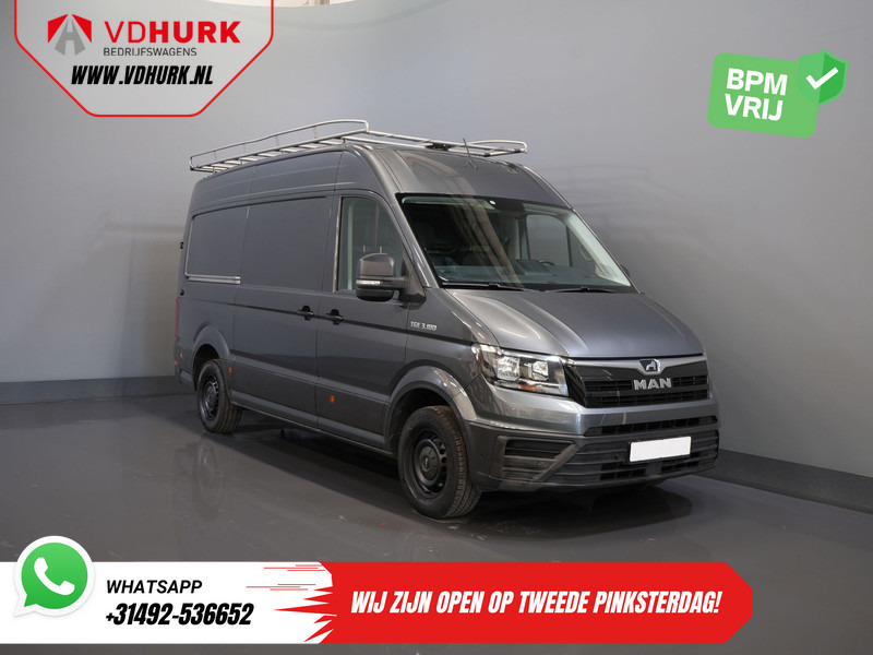 MAN TGE 35 2.0 180 pk DSG Aut. L3H3 BPM VRIJ! Imperiaal+Ladder/ Carplay/ Gev.stoel/ Inrichting/ Camera/ PDC/ Cruise/ Trekhaak/ Airco - Fourgon utilitaire: photos 1 MAN TGE 35 2.0 180 pk DSG Aut. L3H3 BPM VRIJ! Imperiaal+Ladder/ Carplay/ Gev.stoel/ Inrichting/ Camera/ PDC/ Cruise/ Trekhaak/ Airco - Fourgon utilitaire: photos 1