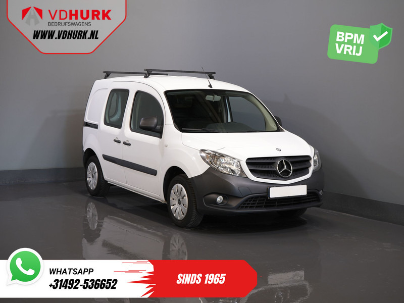 Mercedes-Benz Citan 108 CDI 75 pk BPM VRIJ EUR 6/ NL auto/ Airco/ PDC/ Dakdragers/ Radio - Fourgonnette: photos 1 Mercedes-Benz Citan 108 CDI 75 pk BPM VRIJ EUR 6/ NL auto/ Airco/ PDC/ Dakdragers/ Radio - Fourgonnette: photos 1
