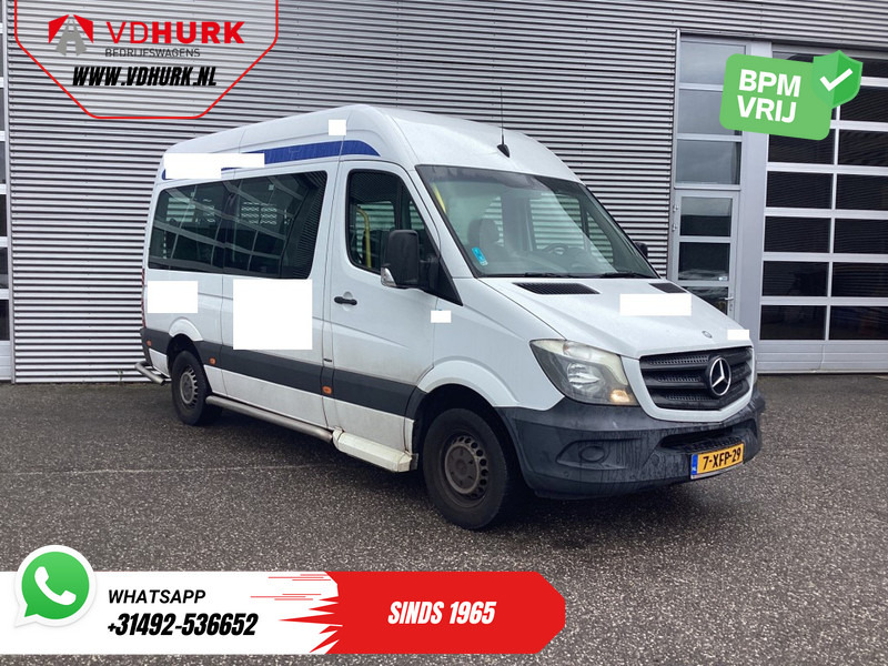 Mercedes-Benz Sprinter 313 2.2 CDI Aut. L2H2 €11.132 Incl. BTW BPM VRIJ! EXPORT ONLY Combi/ 9 Persoons/ Kombi/ 9P/ Airco/ Rolstoellift/ Gev.stoel - Minibus, Transport de personnes: photos 1 Mercedes-Benz Sprinter 313 2.2 CDI Aut. L2H2 €11.132 Incl. BTW BPM VRIJ! EXPORT ONLY Combi/ 9 Persoons/ Kombi/ 9P/ Airco/ Rolstoellift/ Gev.stoel - Minibus, Transport de personnes: photos 1