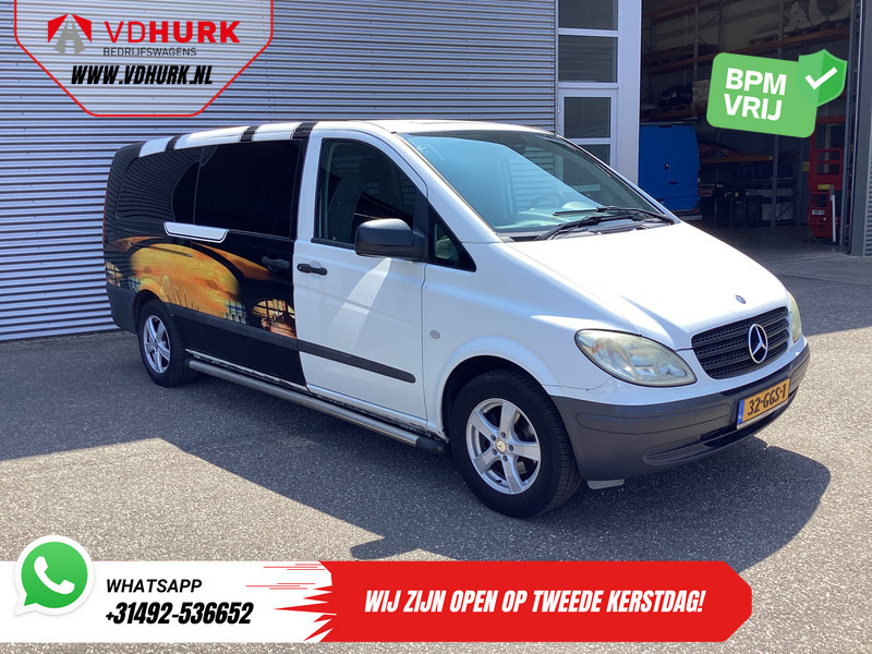 Mercedes-Benz Vito 109 CDI L3 EXPORT ONLY (€6.655,- Incl. BTW/BPM Vrij!) 9 Persoons/ Kombi/ Combi/ 9P/ Sidebars/ Camera/ Trekhaak/ Airco - Minibus, Transport de personnes: photos 1 Mercedes-Benz Vito 109 CDI L3 EXPORT ONLY (€6.655,- Incl. BTW/BPM Vrij!) 9 Persoons/ Kombi/ Combi/ 9P/ Sidebars/ Camera/ Trekhaak/ Airco - Minibus, Transport de personnes: photos 1
