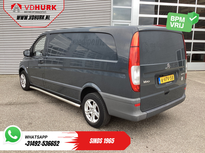 Mercedes-Benz Vito 110 CDI L3 EXPORT NL Auto/ APK 02-2026/ Airco/ LMV/ Sidebars/ Betimmering/ Radio - Fourgonnette: photos 2 Mercedes-Benz Vito 110 CDI L3 EXPORT NL Auto/ APK 02-2026/ Airco/ LMV/ Sidebars/ Betimmering/ Radio - Fourgonnette: photos 2