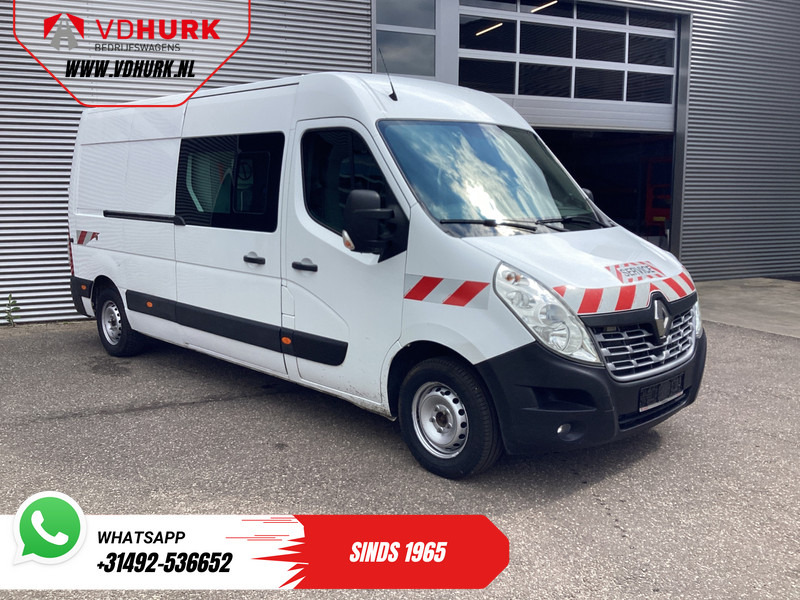 Renault Master 2.3 dCi 135 pk L3H2 DC Dubbel Cabine EXPORT ONLY Navi/ Airco/ Cruise/ Trekhaak - Fourgon utilitaire, Utilitaire double cabine: photos 1 Renault Master 2.3 dCi 135 pk L3H2 DC Dubbel Cabine EXPORT ONLY Navi/ Airco/ Cruise/ Trekhaak - Fourgon utilitaire, Utilitaire double cabine: photos 1