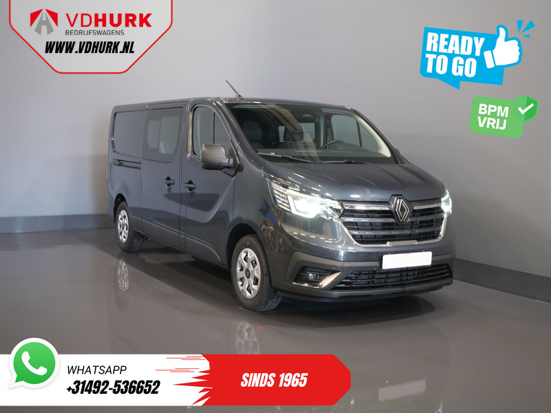 Renault Trafic 2.0 dCi 130 pk L2 BPM VRIJ! DC Dubbel Cabine LED/ 2xSchuifdeur/ Navi/ Carplay/ Camera/ PDC/ Cruise - Fourgonnette, Utilitaire double cabine: photos 1 Renault Trafic 2.0 dCi 130 pk L2 BPM VRIJ! DC Dubbel Cabine LED/ 2xSchuifdeur/ Navi/ Carplay/ Camera/ PDC/ Cruise - Fourgonnette, Utilitaire double cabine: photos 1
