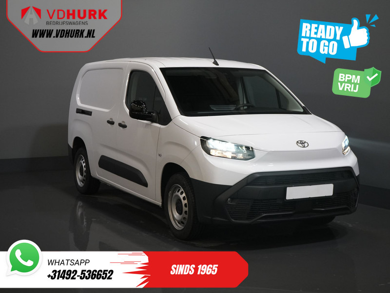 Toyota PROACE CITY 1.5 130 pk Aut. L2 BPM VRIJ! LED/ Virtual Cockpit/ 3 pers./ Carplay/ Camera/ Climate/ PDC/ Cruise - Fourgonnette: photos 1 Toyota PROACE CITY 1.5 130 pk Aut. L2 BPM VRIJ! LED/ Virtual Cockpit/ 3 pers./ Carplay/ Camera/ Climate/ PDC/ Cruise - Fourgonnette: photos 1