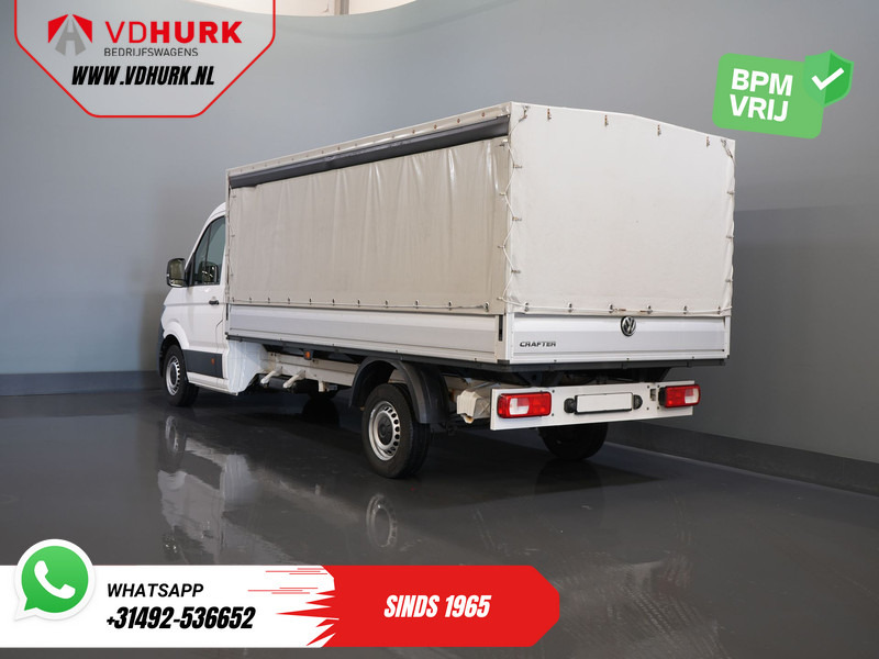 Volkswagen Crafter 35 2.0 TDI 180 pk DSG Aut. BPM VRIJ! 430x203 Open laadbak/ Schuifzeil/ Huif/ Climate/ Adapt. Cruise/ Camera/ Carplay - Fourgon plateau: photos 2 Volkswagen Crafter 35 2.0 TDI 180 pk DSG Aut. BPM VRIJ! 430x203 Open laadbak/ Schuifzeil/ Huif/ Climate/ Adapt. Cruise/ Camera/ Carplay - Fourgon plateau: photos 2
