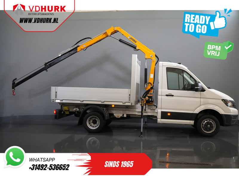 Volkswagen Crafter 50 165 pk Effer 352S Kraan/ Crane/ Kran/ Autokran/ PTO/ Open laadbak/ Dubbel Lucht - Fourgon plateau: photos 2 Volkswagen Crafter 50 165 pk Effer 352S Kraan/ Crane/ Kran/ Autokran/ PTO/ Open laadbak/ Dubbel Lucht - Fourgon plateau: photos 2