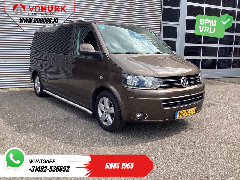 Volkswagen Transporter 2.0 TDI DSG Aut. 140 pk L2 DC Dubbel Cabine EXPORT ONLY NL Auto/ APK 04-2026/ Riem V.V./ Leder/ Cruise/ Camera/ Navi/ Sidebars/ - Fourgonnette, Utilitaire double cabine: photos 1 Volkswagen Transporter 2.0 TDI DSG Aut. 140 pk L2 DC Dubbel Cabine EXPORT ONLY NL Auto/ APK 04-2026/ Riem V.V./ Leder/ Cruise/ Camera/ Navi/ Sidebars/ - Fourgonnette, Utilitaire double cabine: photos 1