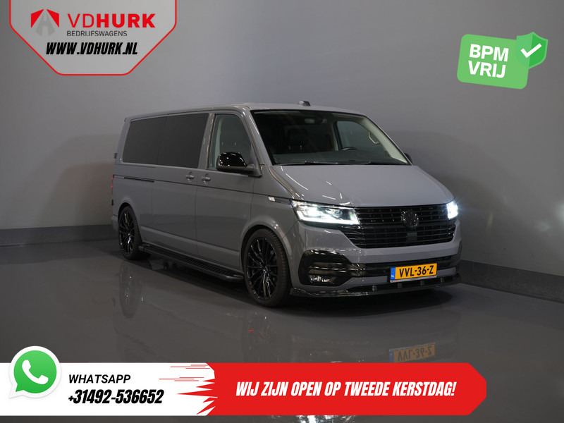 Volkswagen Transporter T6.1 2.0 TDI 150 pk DSG Aut. L2 DC Dubbel Cabine 6 Pers./ LED/ Leder/ Bilstein/ Alpine/ 20'' LMV/ Glasslook/ Alarm III/ Carplay/ - Fourgonnette, Utilitaire double cabine: photos 1 Volkswagen Transporter T6.1 2.0 TDI 150 pk DSG Aut. L2 DC Dubbel Cabine 6 Pers./ LED/ Leder/ Bilstein/ Alpine/ 20'' LMV/ Glasslook/ Alarm III/ Carplay/ - Fourgonnette, Utilitaire double cabine: photos 1