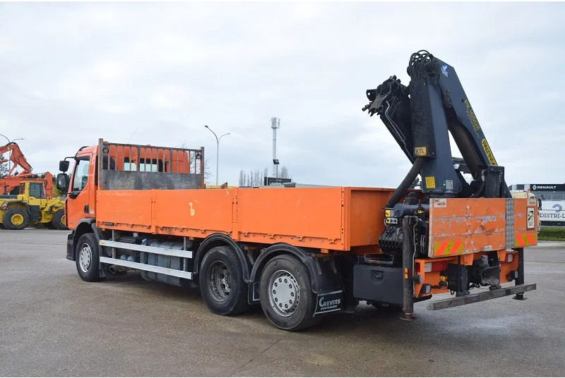 Renault Premium 410 - Camion plateau, Camion grue: photos 3 Renault Premium 410 - Camion plateau, Camion grue: photos 3