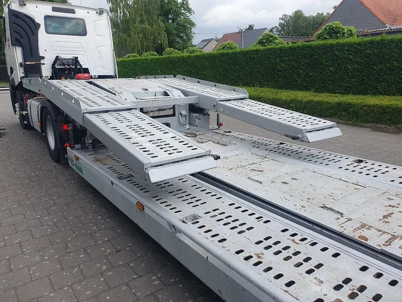 VS MONT VSAT02 -Belgische Trailer - Truck transporter - Semi-remorque porte-voitures: photos 2 VS MONT VSAT02 -Belgische Trailer - Truck transporter - Semi-remorque porte-voitures: photos 2