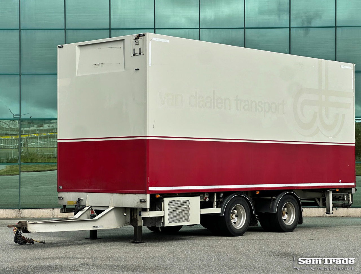 Burg 2 Axle VAN Beurden Isolated BOX TRS Cooling Good Condition Holland-Trailer - Remorque frigorifique: photos 1 Burg 2 Axle VAN Beurden Isolated BOX TRS Cooling Good Condition Holland-Trailer - Remorque frigorifique: photos 1