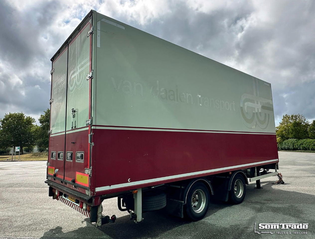 Burg 2 Axle VAN Beurden Isolated BOX TRS Cooling Good Condition Holland-Trailer - Remorque frigorifique: photos 4 Burg 2 Axle VAN Beurden Isolated BOX TRS Cooling Good Condition Holland-Trailer - Remorque frigorifique: photos 4