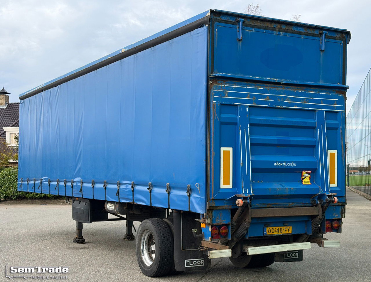 Floor FL0-12-102 City Trailer Tail Lift Good Condition Holland-Trailer - Semi-remorque rideaux coulissants: photos 3 Floor FL0-12-102 City Trailer Tail Lift Good Condition Holland-Trailer - Semi-remorque rideaux coulissants: photos 3