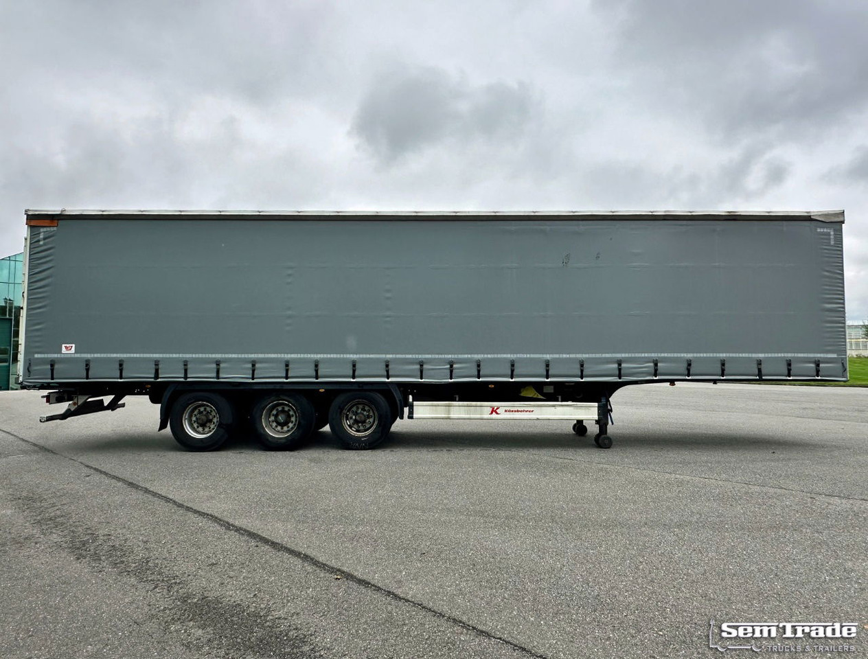 Kässbohrer XS Valx Axles Drum Brakes NEW Curtains NL-Trailer - Semi-remorque rideaux coulissants: photos 5 Kässbohrer XS Valx Axles Drum Brakes NEW Curtains NL-Trailer - Semi-remorque rideaux coulissants: photos 5