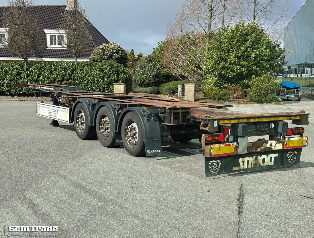 Krone SD Back Slider Lift Axle Carrier Genset 4063 Hours - Semi-remorque porte-conteneur/ Caisse mobile: photos 3 Krone SD Back Slider Lift Axle Carrier Genset 4063 Hours - Semi-remorque porte-conteneur/ Caisse mobile: photos 3