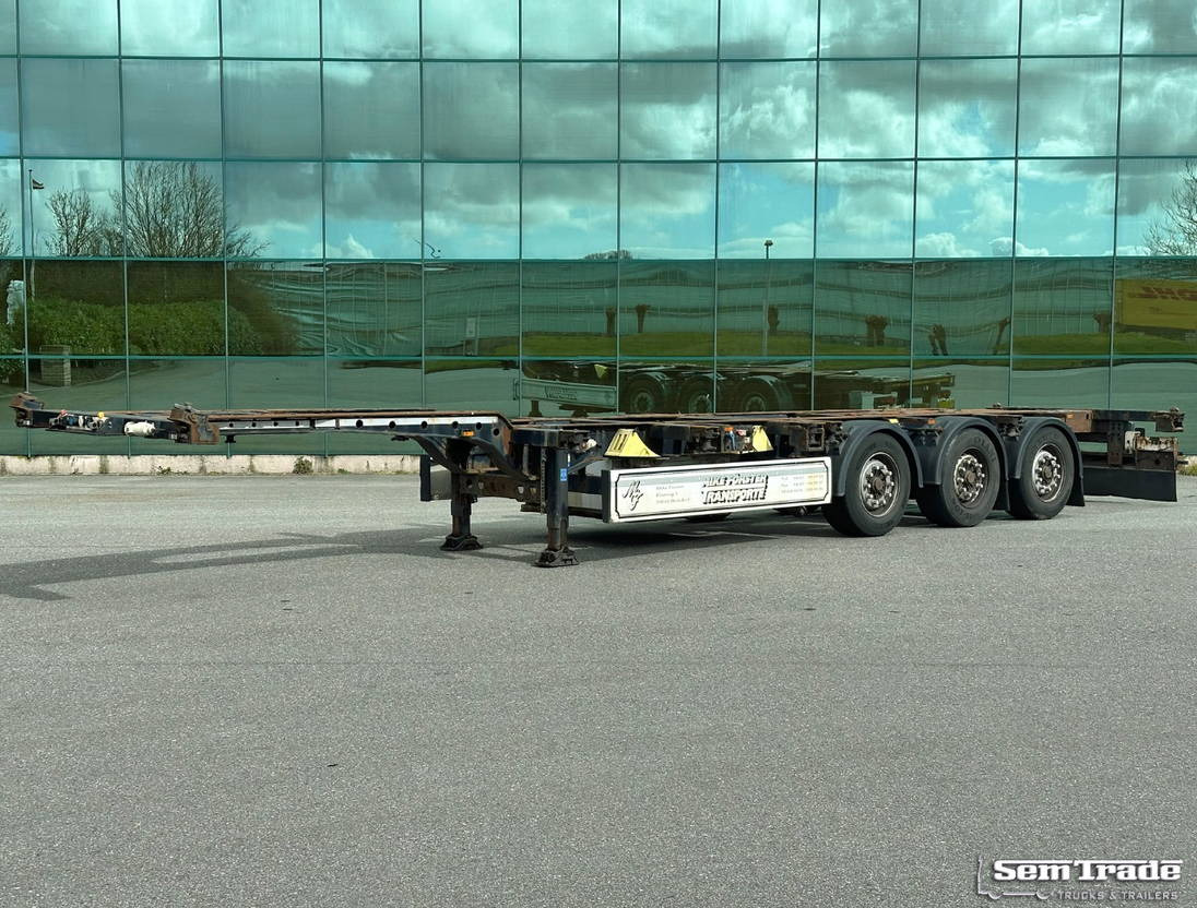 Krone SD Back Slider Lift Axle Carrier Genset 4063 Hours - Semi-remorque porte-conteneur/ Caisse mobile: photos 1 Krone SD Back Slider Lift Axle Carrier Genset 4063 Hours - Semi-remorque porte-conteneur/ Caisse mobile: photos 1