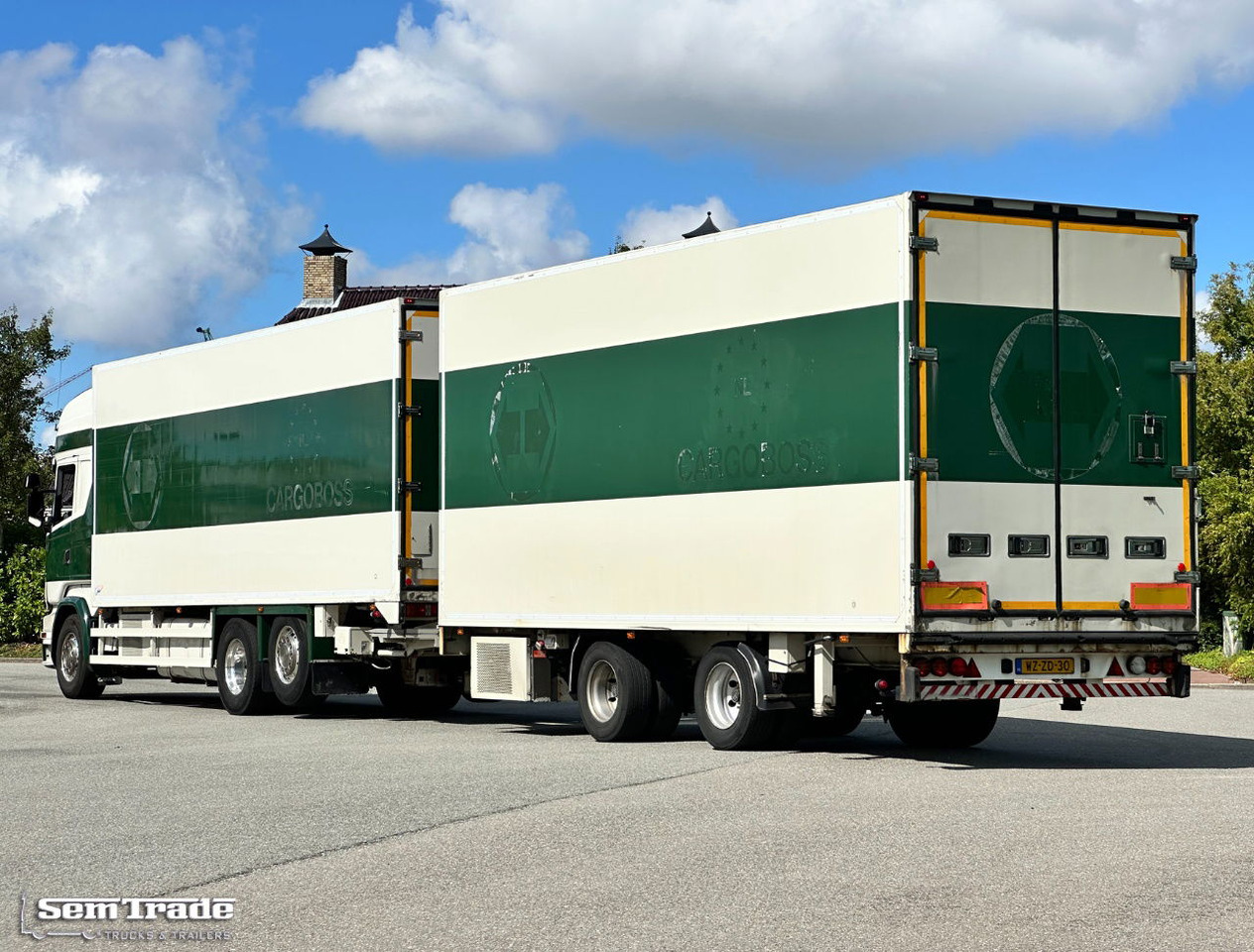 Scania R450 Retarder VAN Beurden Isolated Boxes TRS Cooling Tail Lift TOP Condition NL-COMBi - Camion frigorifique: photos 3 Scania R450 Retarder VAN Beurden Isolated Boxes TRS Cooling Tail Lift TOP Condition NL-COMBi - Camion frigorifique: photos 3