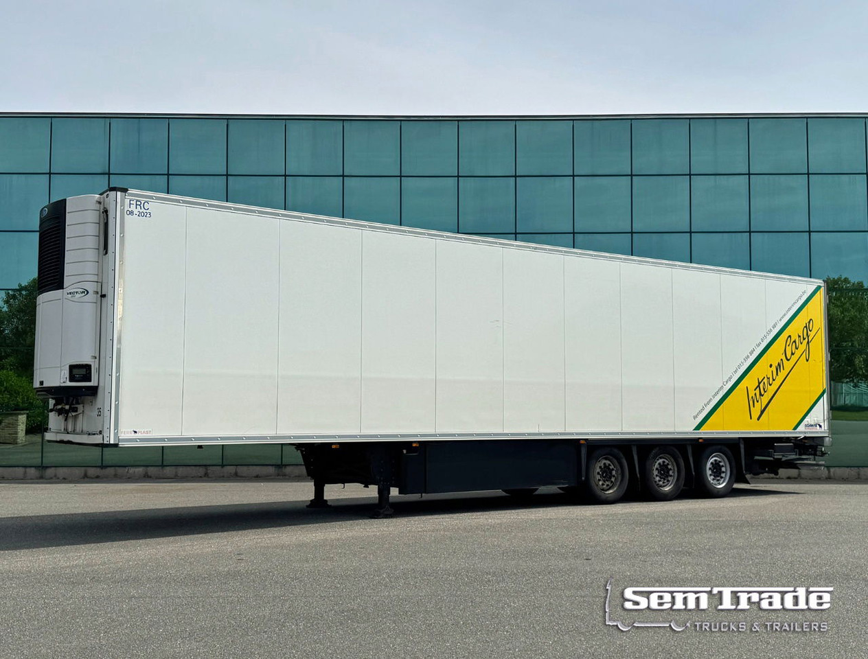 Schmitz Cargobull SCBS3B 275 CM High 250 Wide Tail Lift Carrier Vector 1550 Dopp - Semi-remorque frigorifique: photos 1 Schmitz Cargobull SCBS3B 275 CM High 250 Wide Tail Lift Carrier Vector 1550 Dopp - Semi-remorque frigorifique: photos 1