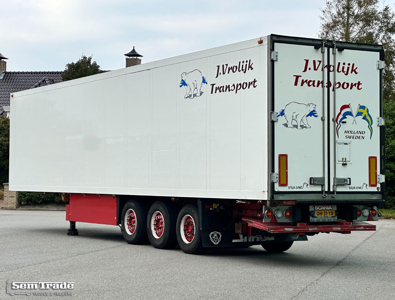 Schmitz Cargobull SKO 24 Carrier Maxima 1300 Flower Wide 2X Lift Axle - Semi-remorque frigorifique: photos 3 Schmitz Cargobull SKO 24 Carrier Maxima 1300 Flower Wide 2X Lift Axle - Semi-remorque frigorifique: photos 3