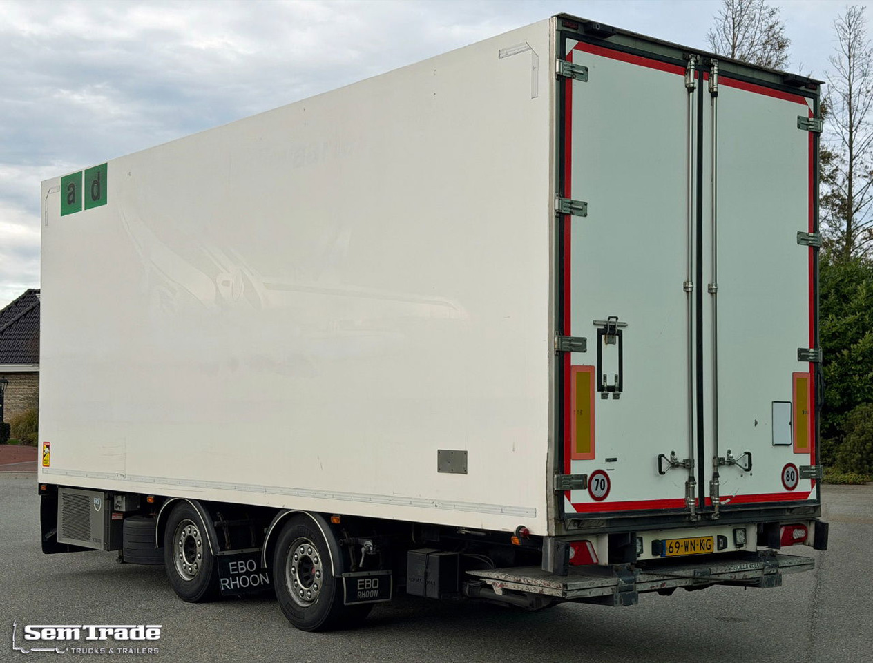 Van Weel VW 18000 VW EBO Isolated BOX TRS Cooling Tail Lift NL-Trailer - Remorque isothermique: photos 3 Van Weel VW 18000 VW EBO Isolated BOX TRS Cooling Tail Lift NL-Trailer - Remorque isothermique: photos 3